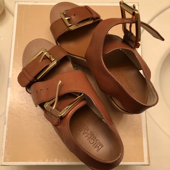 Michael Kors Shoes - NIB Michael Kors Platform Sandals